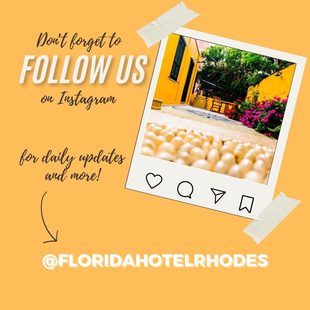 Florida Hotel & Apartments - Adults Only Rhodes City Exterior foto